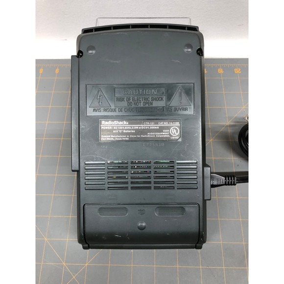 Vintage Radio Shack Portable Cassette Recorder CTR-121 Tested w/Manual - Picture 3 of 6